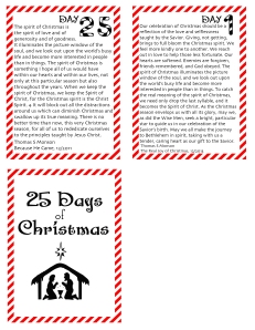 parties and moore |christmas countdown | free printables | free christmas countdown